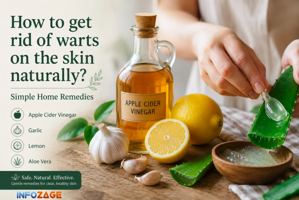 How to get rid of warts on the skin naturally? simple home 9 remedies 